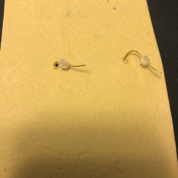 Polymer clay earrings - Picture 2 of 2